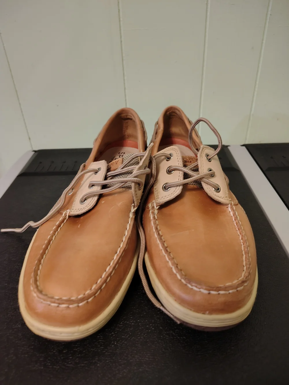 Sperry Tan Leather Men’s Boat Shoes
